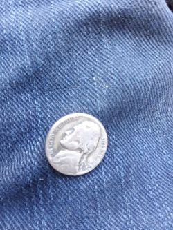 1943 big s war time nickel