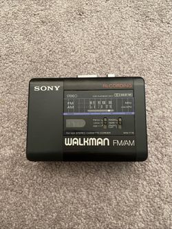 Sony Walkman WM-F76 FM/AM Dolby-NR Cassette-Corder for Repair