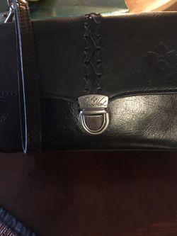 Patricia Nash leather Clutch