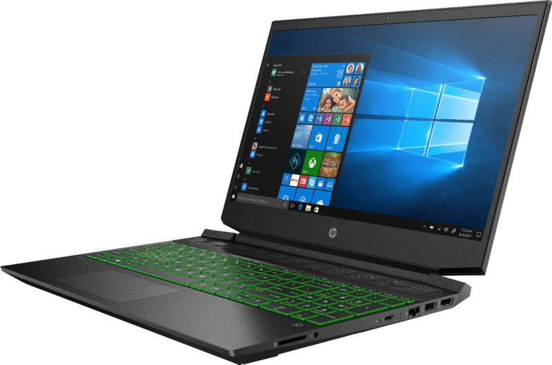 HP Pavilion 15.6" Gaming Laptop AMD Ryzen 5 - 8GB Memory - NVIDIA GeForce GTX 1650 256GB SSD Black