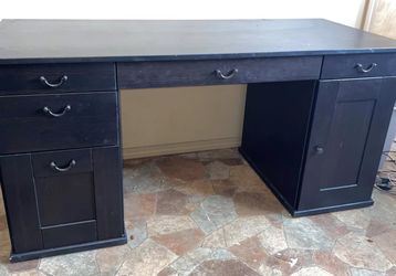 Complete Office Setup – Desk + Storage + Bookshelf