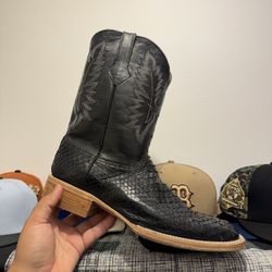 Original Black Python Boots