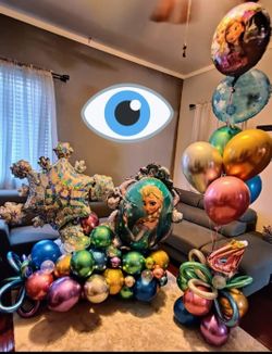 Frozen Theme Balloon Arrangement