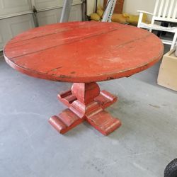 vintage table es mesa grande 100% madera solida