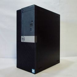 Dell OptiPlex 7050 Tower, Core i7-7700 3.60GHz, 4GB Ram, 256GB SSD, Windows 11 Desktop