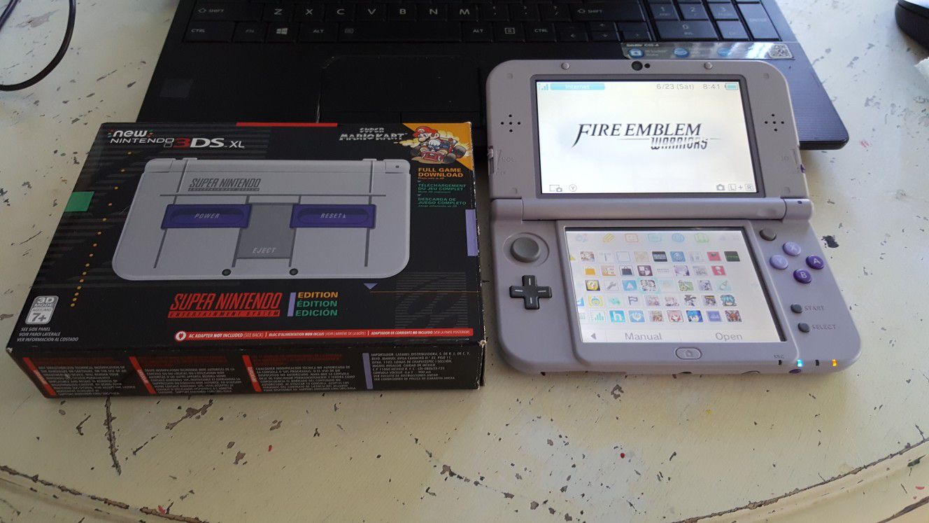 New Nintendo 3ds Xl Super Nes Limited Edition Cib Modded With 32gb Brand New For Sale In Lake Worth Fl Offerup