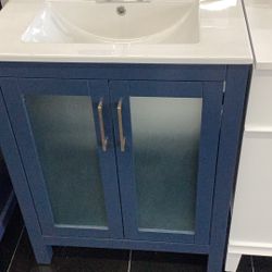 New Navy Blue 28” Vanity