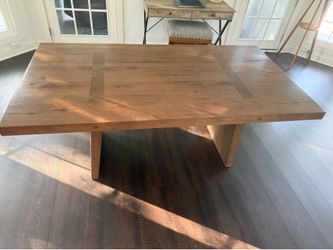 Arhaus Panta 72” Solid Wood Dining Table – Used, Good Condition