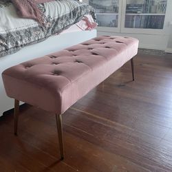 Cushioned Bench -$40