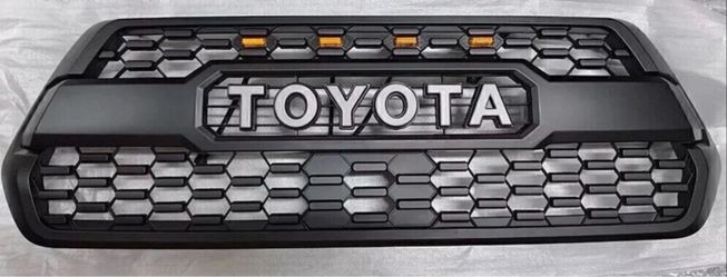 Tacoma Custom  TRD Pro Grille (2016 - 2023) with Installation.                                               2017 2018 2019 2020 2021 2022 2023 2024 2