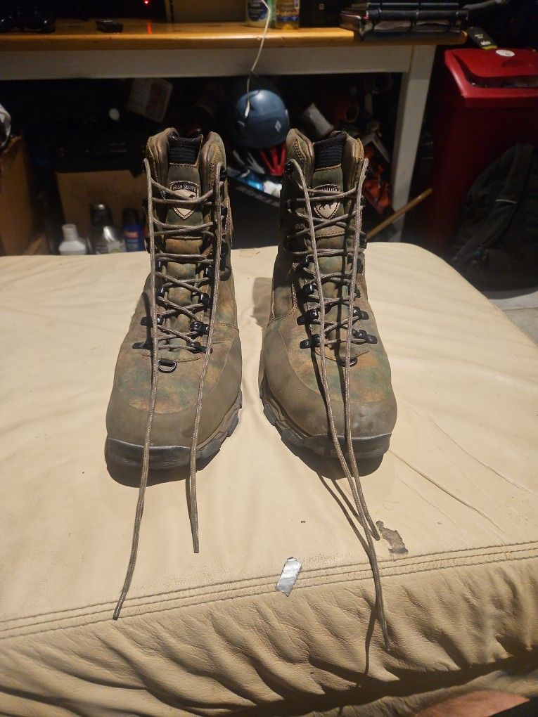 Irish Setter Camouflage Steel Toe Boots