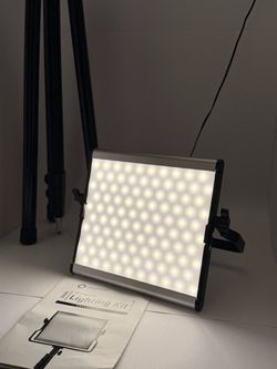 ProMaster B88B Basis-Series Bi-Color LED Panel 2-Light Kit w/ Stands
