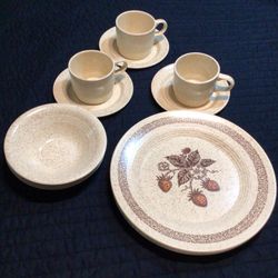 Homer Laughlin Wheat Dishes 