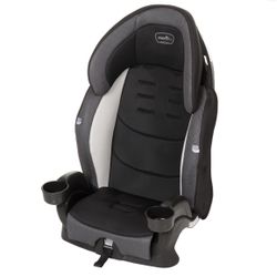 Evenflo Chase Plus 2-in-1 Booster Car Seat (Black)