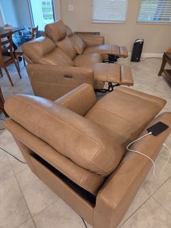 Couch and Recliner Set