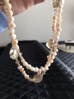Elegant Handmade Double Chain Necklace