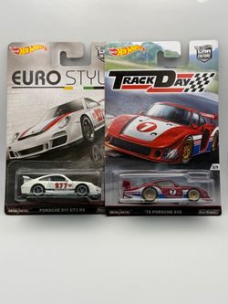 Hot wheels Porsche lot