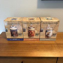 Budweiser Endangered Species Series Mugs