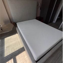 Queen size bed frame no mattress included!