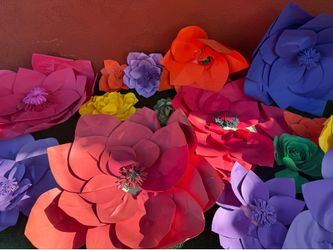 Paper flower all for $25