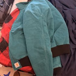 J13 Aqua Teal Blue Carhartt Jacket Limited