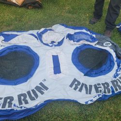 RIVER RUN INFLATABLES.  8 PIECES $95
