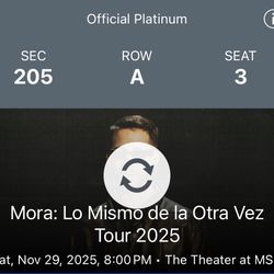 Bad Bunny Mora Tour