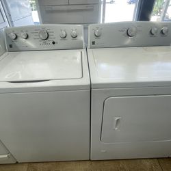 Kenmore 500 Series High Efficiency Auto Sensing Smart Washer And 220v Electric Dryer In Excellent Working Condition 