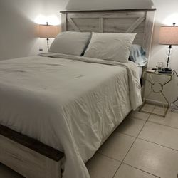 Queen Bed Frame With Boxspring Queen