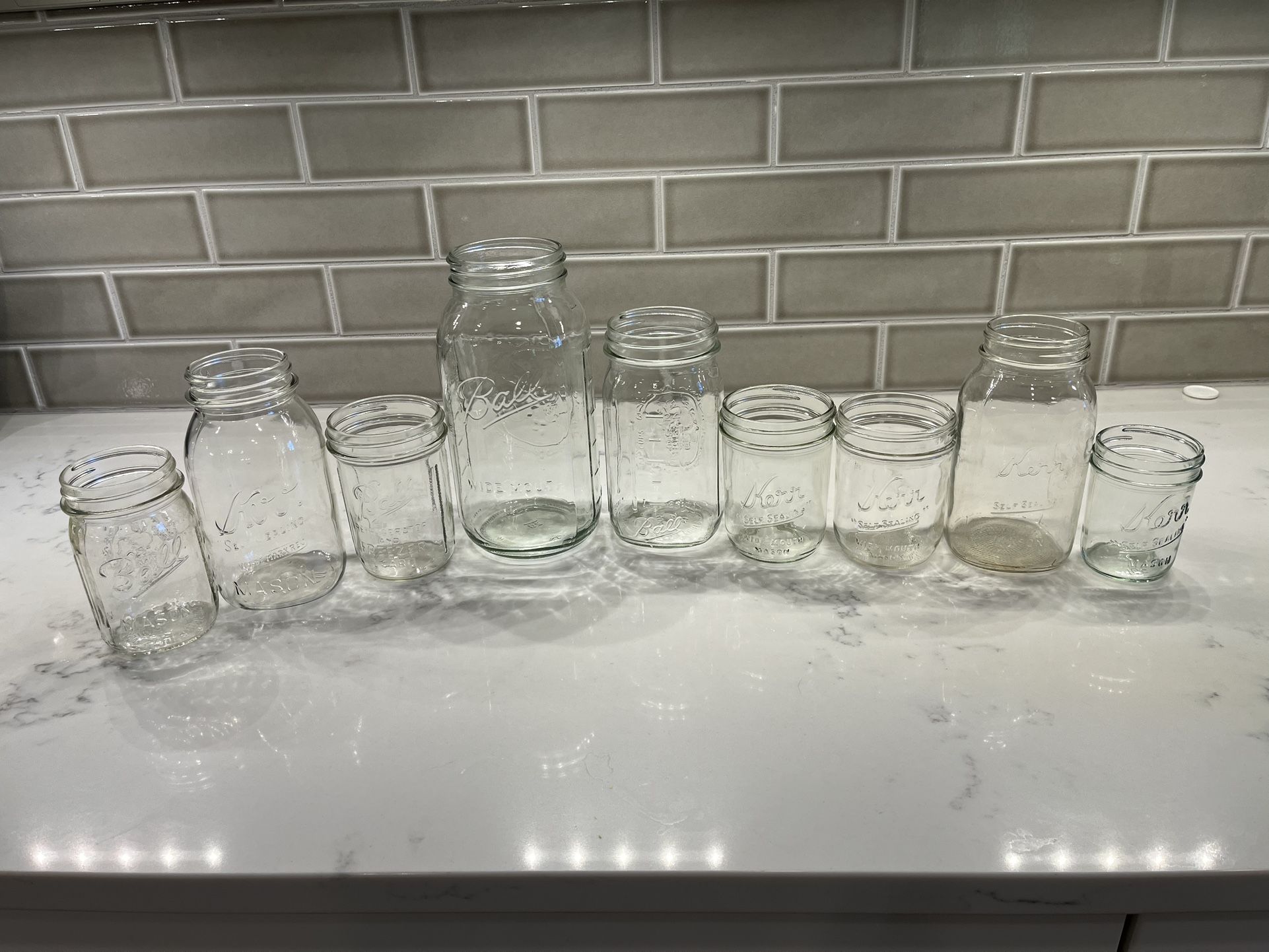 Antique Mason Jars