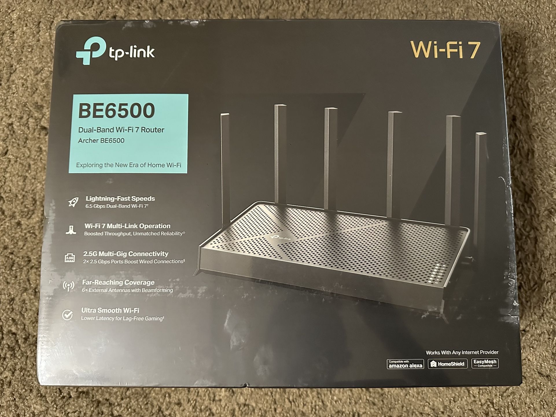 TP-Link Archer BE6500 Wi-Fi 7 Router