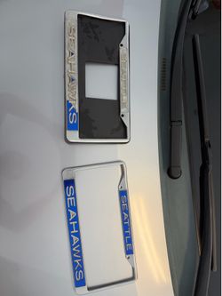 Seahawks License Plate Cover