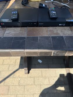 LG and SONY Blu Ray Player