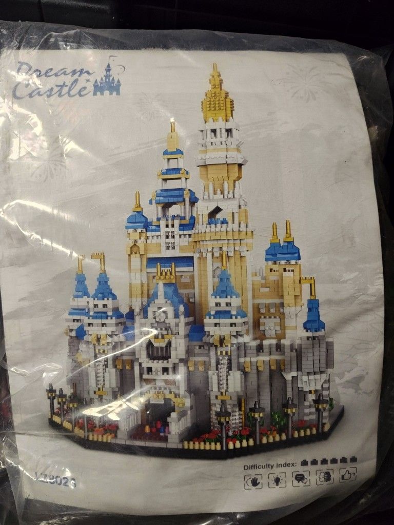 🏰 HUGE 5297-Piece Fairyland Castle Micro Building Block Set! (TzFioy)
