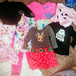 Little Girl Clothes 4 T And 5 T 