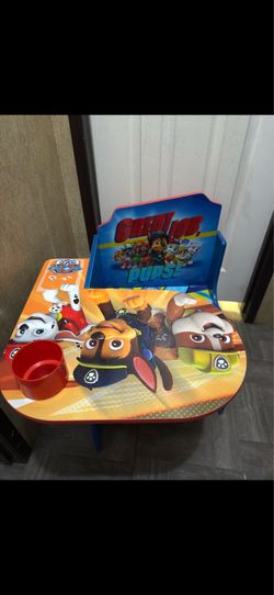 Paw patrol chair desk