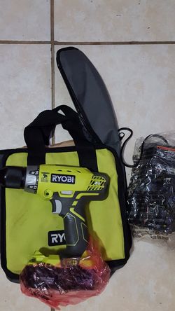 brand new Ryobi hammer drill
