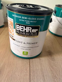 Behr Premium Plus Interior Semi-Gloss Paint Gallon