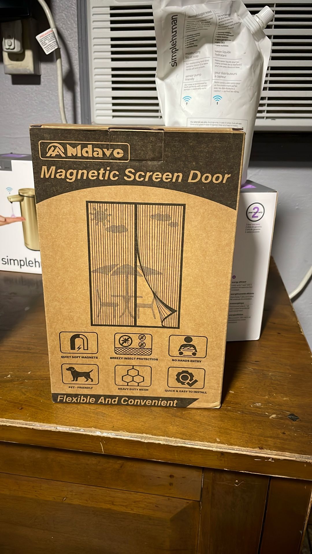 Magnetic Screen Door