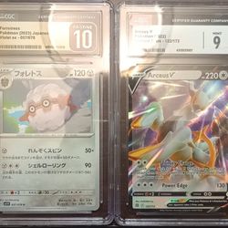 4 CGC Graded Pokemon Cards