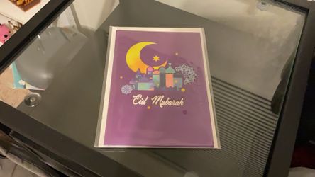Eid Mubarak card