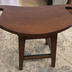 2 "saddle" Seat Table Height Counter Stools