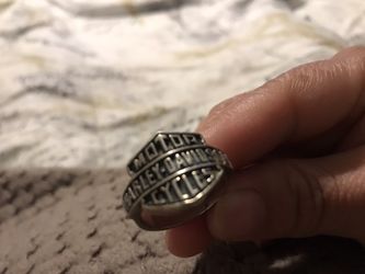 Harley Davidson auténtico silver 925