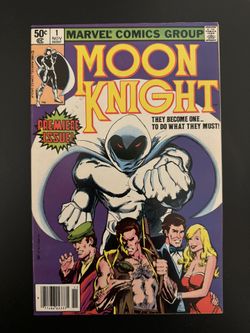 Moon Knight #1 (1980) NEWSSTAND - Origin Moon Knight, Bushman 1st App - Beauty!