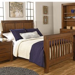 Solid Wood Full Size Bed