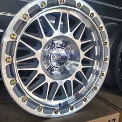 17 inch kmc offroad wheels on sale price 6×139.7 we do financing same as cash