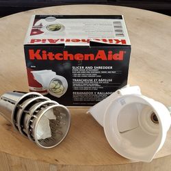 New Open Box KitcheAid Slicer And Shedder
