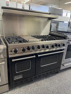 48” Inch Viking Professional Dual Fuel Range 6 Burner + Grill