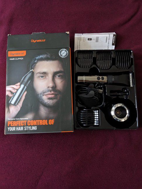 Hair Clipper With Combs