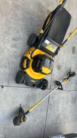 Dewalt 20v lawn mower and weed wacker